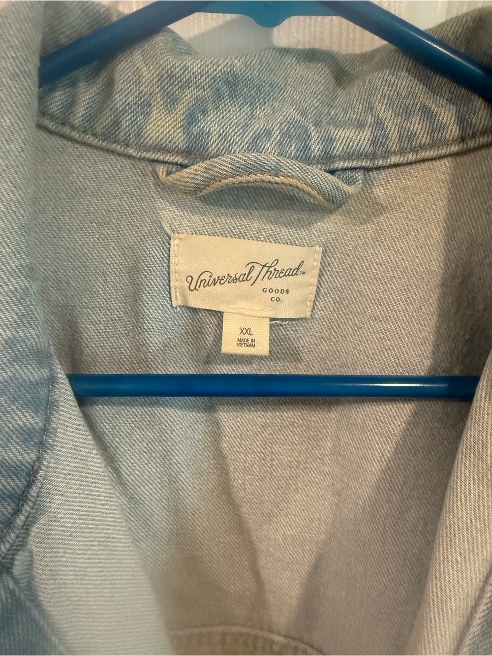 Universal Thread Light Blue Denim Jacket - Picture 2 of 3